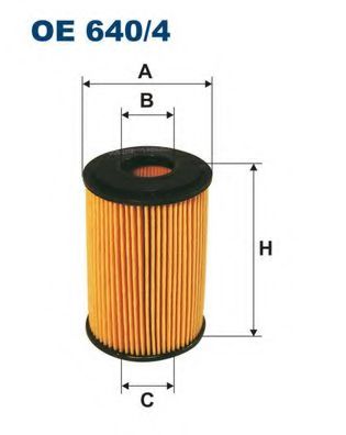 Фильтр масляный OE640/4 "Filtron" HU610X CH8776ECO  A1661800209