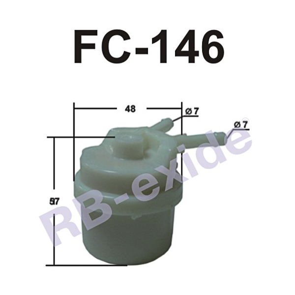 Фильтр топливный FC-146 "VIC" 23300-15010