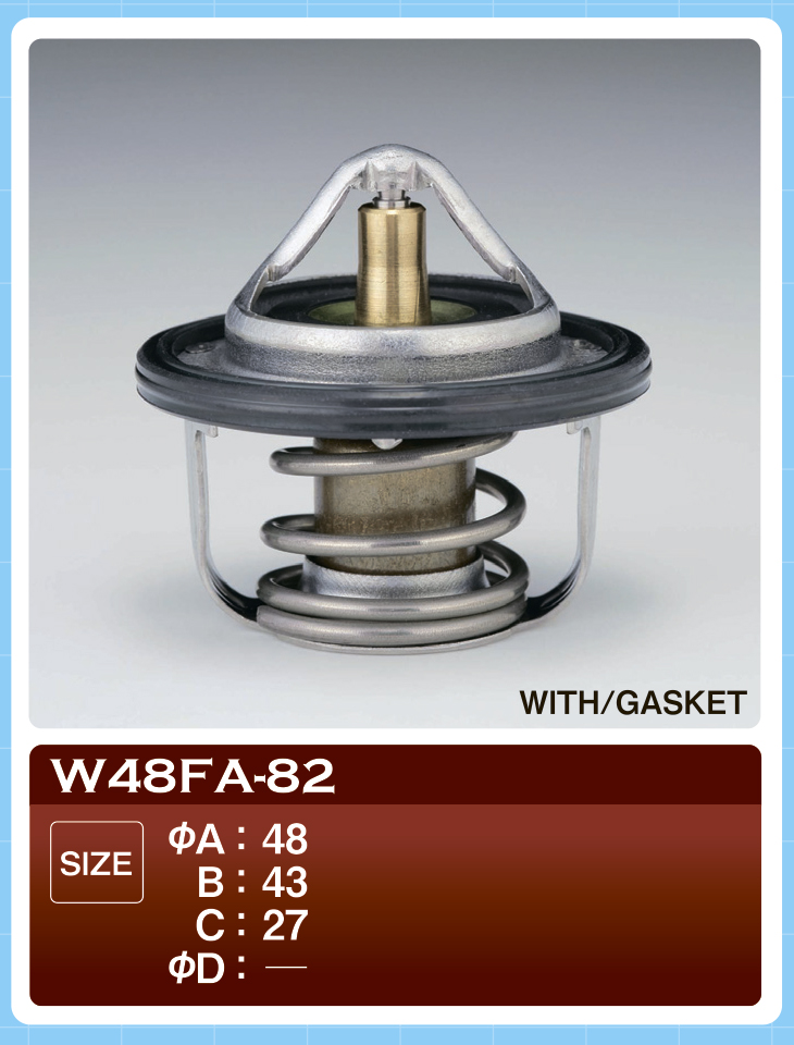 W48FA-82 Термостат "ТАМА" 21200-KA190 21200-KA161 21200-KA141 21200-KA142