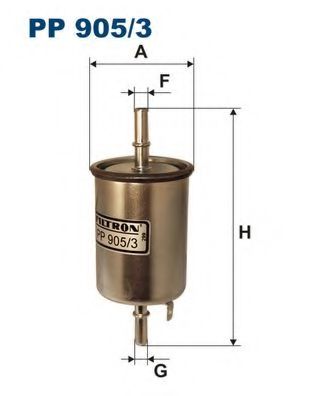 Фильтр топливный PP905/3 "Filtron" FF0901 WK55/2 96537170