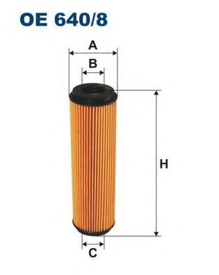 Фильтр масляный OE640/8 "Filtron" CH9918ECO HU514X  A2711800109