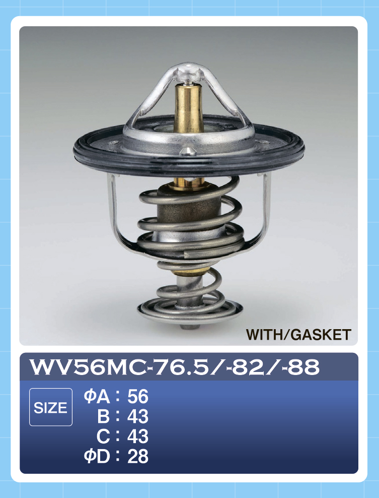 WV56MC-88 термостат "TAMA" 0105 MD328070, MD346527, MD346547